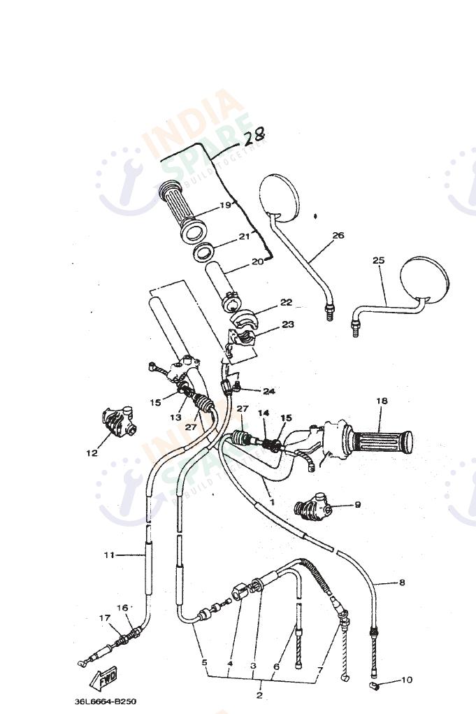 STEERING HANDLE & CABLE